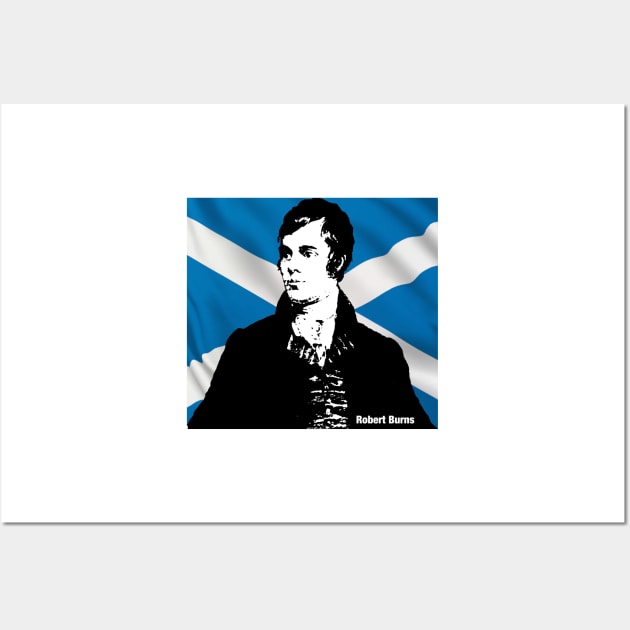 Robbie Burns Wall Art by DJVYEATES